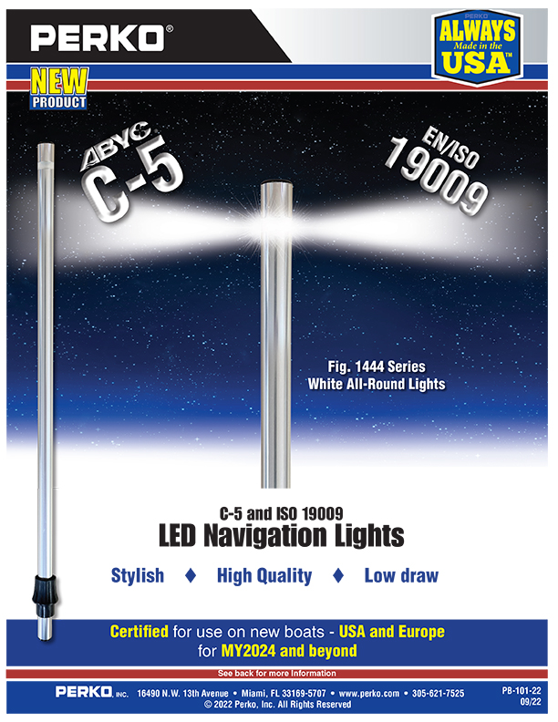 Perko&reg;  Launches NEW LED All-Round Pole Light Meeting C-5 Regulations