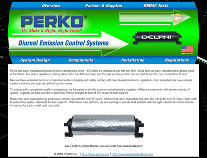 PERKO&reg; expands fuel system website